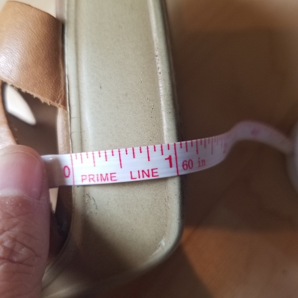 Sz 8 Block Heel Slip on Sandal - Picture 2 of 11